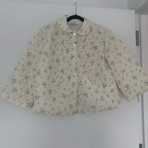 VINTAGE 🌸 Floral Bomber Jacket